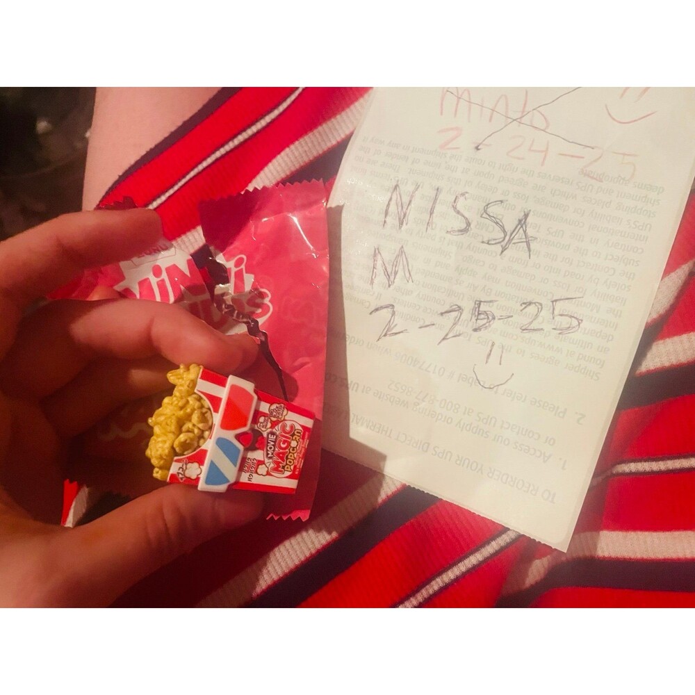 Rare kawaii scented mini brands popcorn free shipping